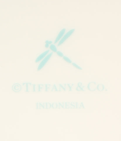 ティファニー 美品 ボウル 皿 2点セット 14cm リボン  ブルーボックス       Tiffany＆Co.