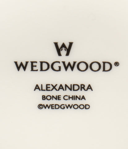 ウェッジウッド 美品 カップ＆ソーサー 6客 プレート 皿 6点 21cm セット  アレクサンドラ ALEXANDRA       WEDGWOOD