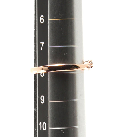 ヨンドシー 美品 リング 指輪 K10 ダイヤ5P      レディース SIZE 7号 (リング) 4℃