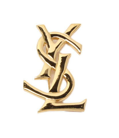 美品 ブローチ ロゴモチーフ      レディース  (その他) Yves saint Laurent