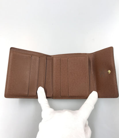 ルイヴィトン  二つ折り財布 Wホック ポルトモネ ビエ カルト クレディ モノグラム   M61652 レディース  (2つ折り財布) Louis Vuitton