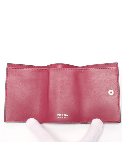 プラダ  三つ折りコンパクト財布　      レディース  (3つ折り財布) PRADA