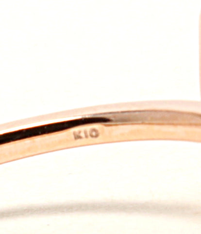 ノジェス 美品 リング 指輪 K10 リボンモチーフ      レディース SIZE 10号 (リング) NOJESS