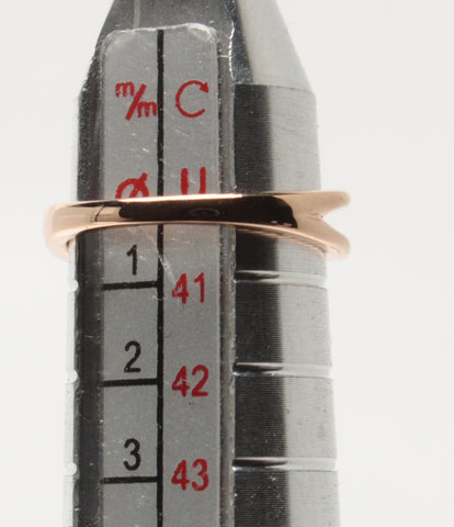 ヨンドシー 美品 ピンキーリング 指輪 K10 ダイヤ      レディース SIZE 1号 (リング) 4℃