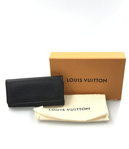 ルイヴィトン 美品 4連キーケース ミュルティクレ4 ノワール エピ   M63822 メンズ  (複数サイズ) Louis Vuitton