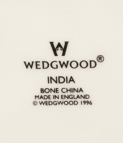 ウェッジウッド 美品 カップ＆ソーサー 2客 プレート 皿 21cm セット  インディア INDIA       WEDGWOOD