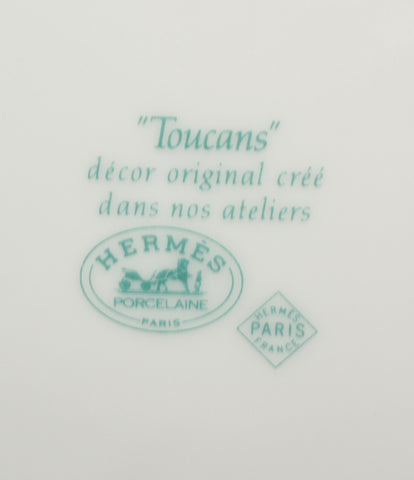 エルメス 美品 プレート 皿 21cm  Toucans トゥカン       HERMES
