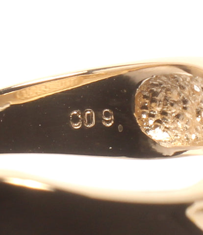 美品 リング 指輪 K18 Pt900 ダイヤ0.09ct      レディース SIZE 11号 (リング)