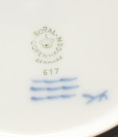 ロイヤルコペンハーゲン 美品 プレート 皿 5点セット 17cm  ブルーフラワー       Royal Copenhagen