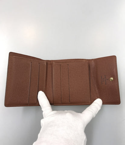 ルイヴィトン  三つ折り財布 Wホック ポルトモネ ビエ カルトクレディ モノグラム   Ｍ61652 メンズ  (3つ折り財布) Louis Vuitton