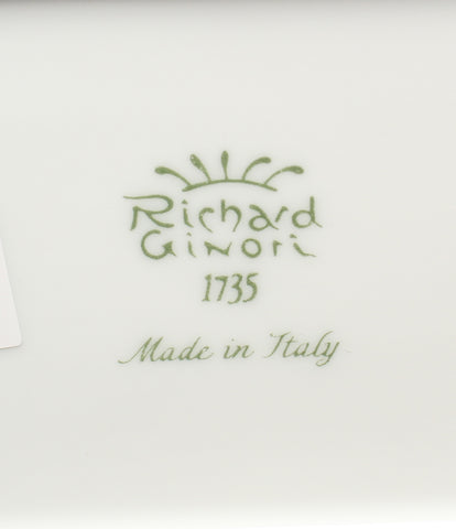 リチャードジノリ 美品 スクエアプレート 長方形皿 29cm  ベッキオホワイト       Richard Ginori