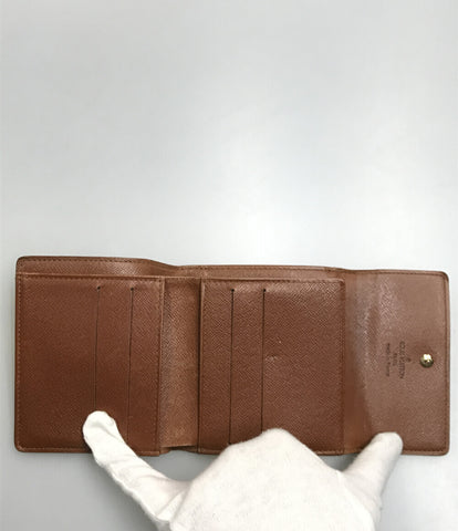 ルイヴィトン  三つ折り財布 ポルトモネ ビエ カルトクレディ モノグラム   M61652 メンズ  (3つ折り財布) Louis Vuitton