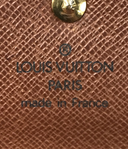 ルイヴィトン  三つ折り財布 廃盤 ポルトトレゾール エテュイパピエ モノグラム   M61202 レディース  (3つ折り財布) Louis Vuitton
