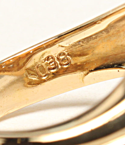 美品 リング 指輪 K18 Pt900 ダイヤ0.38ct      レディース SIZE 11号 (リング)