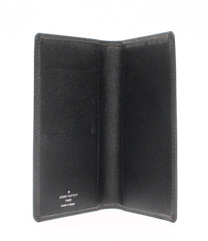 Louis Vuitton beauty products notebook card case agenda Posh taiga Men's (multiple size) Louis Vuitton