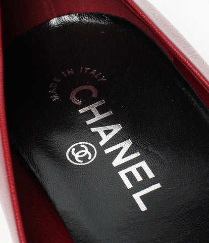 Chanel的美容产品泵通过颜色女士们SIZE 38（L）CHANEL