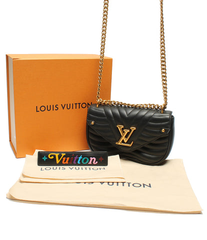 Louis Vuitton ความงามใหม่คลื่นไหล่โซ่กระเป๋าสะพาย PM ผู้หญิง Louis Vuitton
