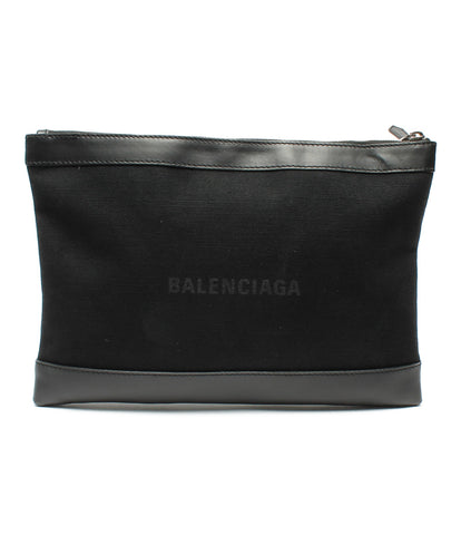 Valenciaga กระเป๋าคลัทช์ผ้าใบโลโก้ผู้ชาย Balenciaga