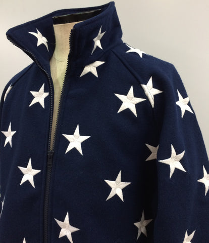 Supreme zip-up jacket Star Pattern 16AW Men's SIZE L (L) Supreme
