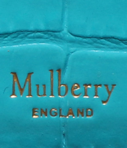 マルベリー 美品 型押し財布      レディース  (2つ折り財布) Mulberry
