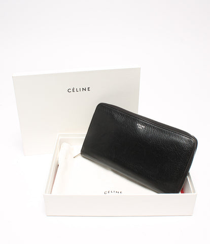 Celine round zipper long wallet LONG WALLET / YELLOW Women's (Round fastener) CELINE