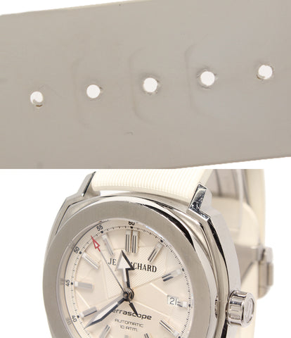 ジャンリシャール  腕時計 テラスコープ  自動巻き ホワイト  メンズ   JEANRICHARD