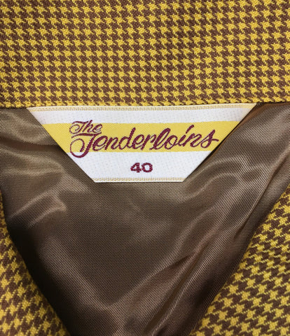 Tenderloin beauty products blouson houndstooth pattern Men's SIZE 40 (M) TENDERLOIN