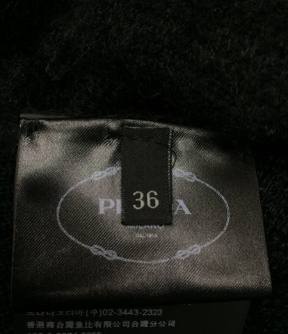 Prada beauty products long-sleeved cardigan ladies SIZE 36 (XS below) PRADA