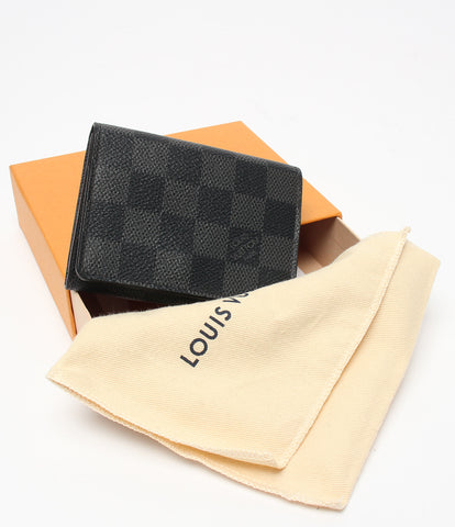 Louis Vuitton beauty products business card holder card case An'veroppu carte de Vijitt Damier Gras fit Men's (multiple size) Louis Vuitton