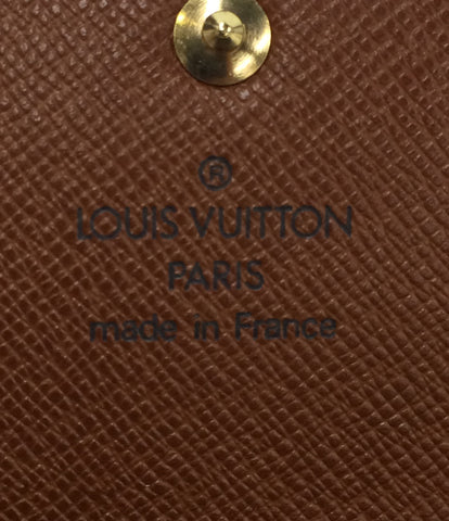 路易·威登钱包Porutofoiyu萨拉的Monogram中性（钱包），路易·威登