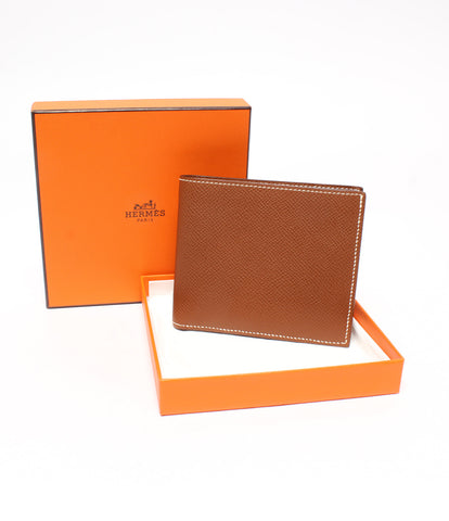 Hermes beauty products two-fold wallet engraved □ R Citizen Twill Men's (two-fold wallet) HERMES