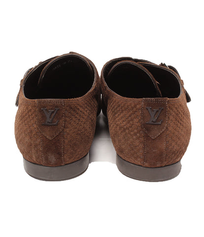 Louis Vuitton suede monk shoes Men's SIZE 7 1/2 (M) Louis Vuitton