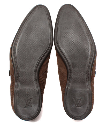 Louis Vuitton Suede Monk Shoes ขนาดผู้ชาย 7 1/2 (m) Louis Vuitton