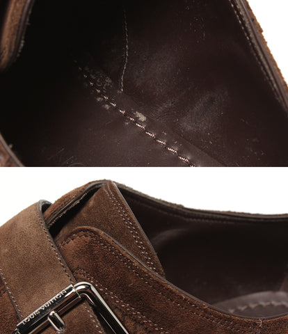 Louis Vuitton suede monk shoes Men's SIZE 7 1/2 (M) Louis Vuitton