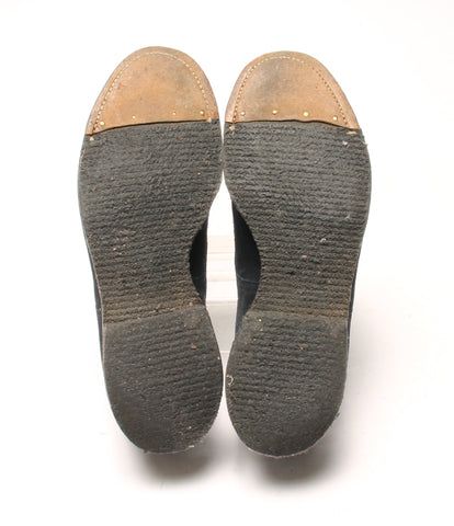 Alden suede plain toe shoes plain Toe-Modified Men's SIZE 6 1/2 (XS below) ALDEN