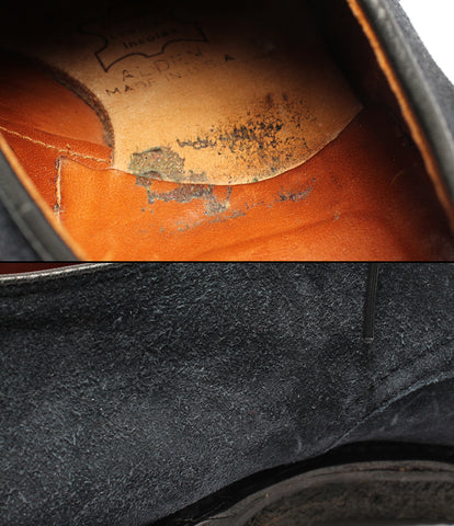 Alden suede plain toe shoes plain Toe-Modified Men's SIZE 6 1/2 (XS below) ALDEN