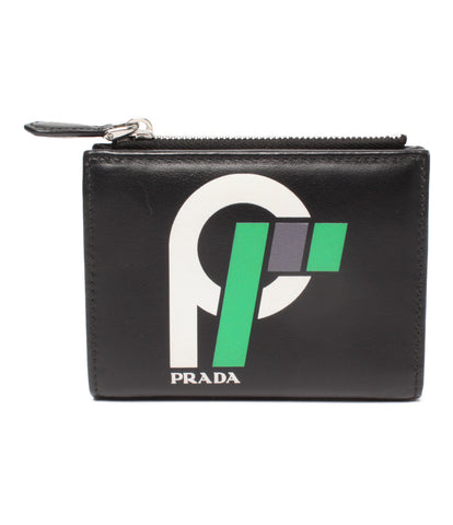 Prada ความงามผลิตภัณฑ์กระเป๋าสตางค์พับผู้หญิง (กระเป๋าสตางค์ 2 พับ) Prada