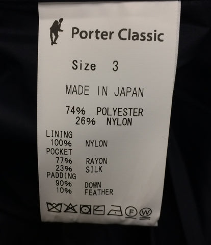 ポータークラシック 美品 コート WEATHER DOWN COAT     メンズ SIZE 3 (L) Porter Classic