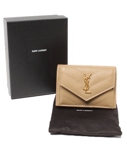 Saint Laurent Paris beauty products mini tri-fold wallet Ladies (3-fold wallet) SAINT LAURENT PARIS