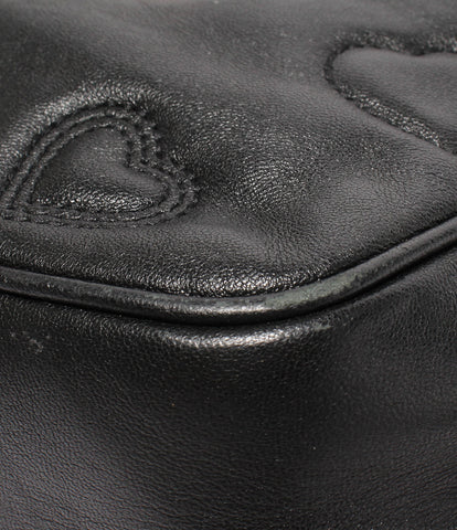 กระเป๋าสะพายไหล่หัวใจหัวใจเย็บปักถักร้อยของผู้หญิง Yves Saint Laurent