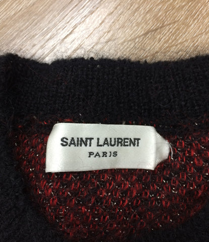 San Lora Laurent ปาร์ตี้รูปแบบหัวใจ Mohenit 2018ss ผู้หญิงไซส์ S (s) Saint Laurent ปารีส