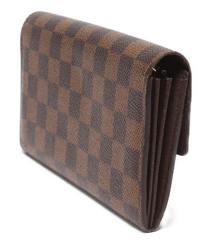 louis vuitton กระเป๋าสตางค์ยาว portfoille sarah damier n61734 สุภาพสตรี (ยาวกระเป๋าสตางค์) Louis Vuitton