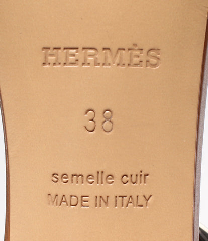 Hermes สินค้าความงามที่ได้รับการจัดการรองเท้าแตะผู้หญิงขนาด 38 (มากกว่า XL) Hermes