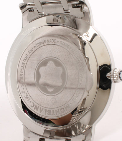 モンブラン 美品 時計 スタークラシック  クオーツ シルバー 7239-PL メンズ   Montblanc