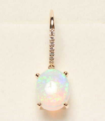 新型相同的单k10yg蛋白石钻石1.2g niziiro jewels sustina女士（耳环/耳环）辅助