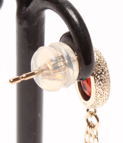 新型类似耳环单k10yg石榴石0.8g Niziiro Jewels Sustina女士（耳环/耳环）eact