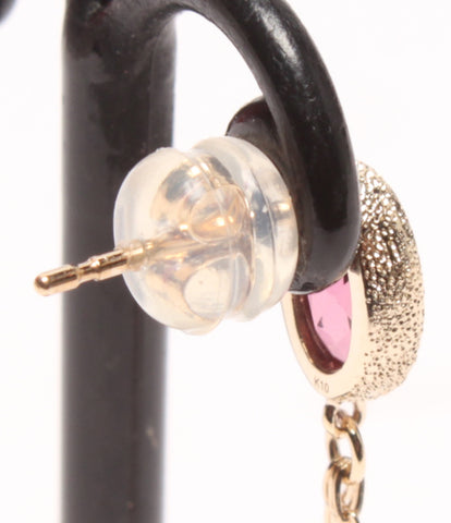 // @新型类似耳环单k10yg路灯石榴石0.8g Niziiro珠宝可持续女性（耳环）辅助