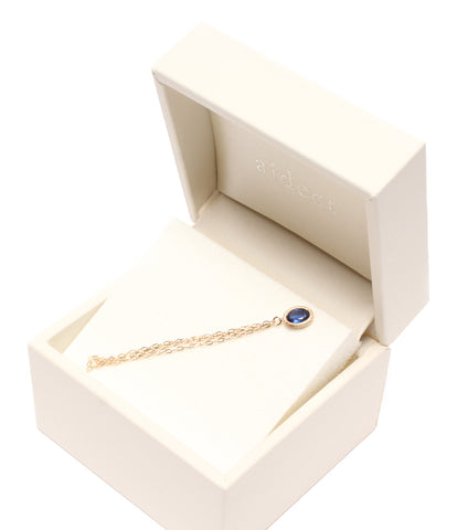 最新类似刺穿单k10yg蓝宝石0.8g niziiro珠宝苏利纳女士（耳环/耳环）eact