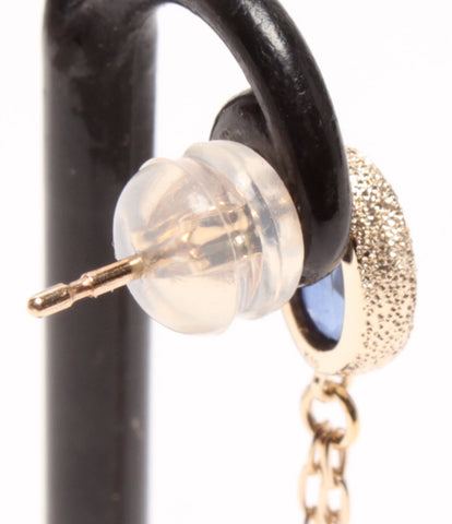最新类似刺穿单k10yg蓝宝石0.8g niziiro珠宝苏利纳女士（耳环/耳环）eact