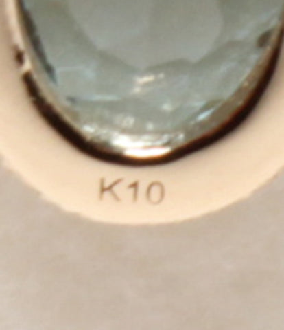 新品同様 未使用 チャーム シングル K10YG アクアマリン 0.4g  Niziiro jewels サスティナブル    レディース  (その他) aidect